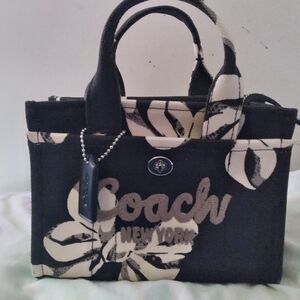 Coach Black and Cream Women's Bag
